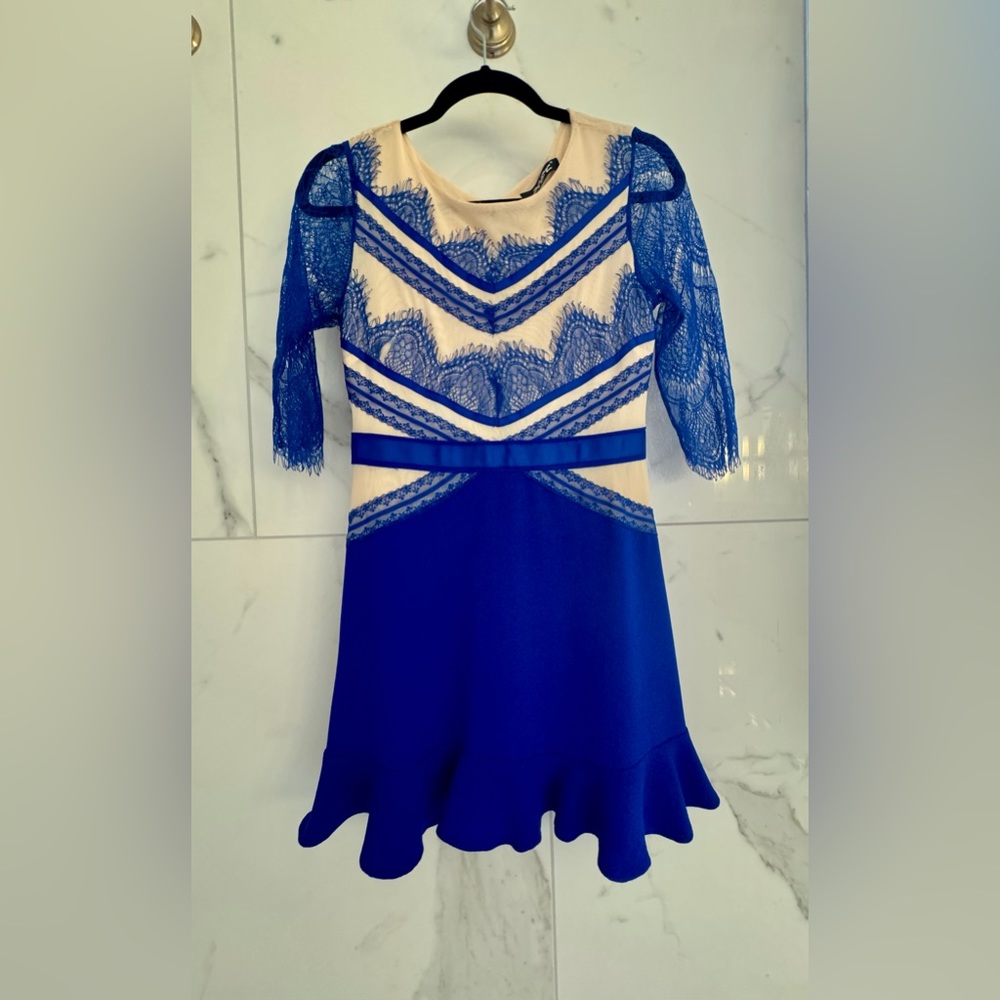 Blue Cocktail Dress